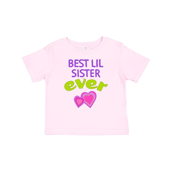 Inktastic Best Lil Sister Ever Girls Baby T-Shirt