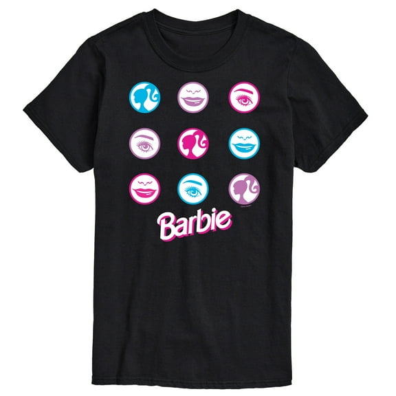 Barbie - Iconic Features of Barbie - Men's Short Sleeve Graphic T-Shirt