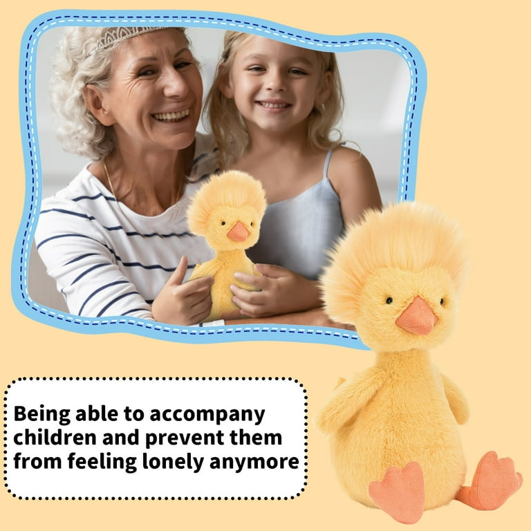 【ジェリーキャット】Dorit Duckling Plush Dorit Duckling Stuffed Animal - 10.24in Soft Plush