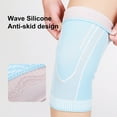 thumbnail image 4 of NIBOLOG Knee Pads Super Soft High Elastic Wear Resistant Non-slip Fitness Knee Support Pads Sports Protective Gear, 4 of 7