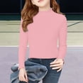 thumbnail image 2 of XXWXYD Baby Turtleneck Sweater Soli𝖽 Cotton Comfort Long Sleeve, Knit Pullover Warm Top For Boys Girls Fall Winter Casual Daily Layering Back-to-School Clothing, 2 of 6