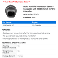 thumbnail image 2 of Intake Manifold Temperature Sensor - Compatible with 2008 Peterbilt 357 C13 Caterpillar, 2 of 2
