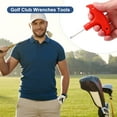 thumbnail image 6 of Uxcell 2 Pieces Golf Spike Wrench Tool T25 Golf Club Driver Torque Tool Wrench, Red, 6 of 7