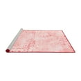 thumbnail image 2 of Ahgly Company Machine Washable Indoor Rectangle Abstract Red Modern Area Rugs, 8' x 10', 2 of 4