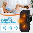 thumbnail image 4 of Cordless Foot massager with Heat, Ankle Brace Wrap Warmer with 6 Heat & 3 Vibration, 3 Timer Settings, 3000mAh Battery, Ankle Heating Pad Home, 4 of 14