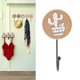 thumbnail image 5 of Ganchos de madera ganchos de madera de animales práctica fuerte adherencia para dormitorio para oficina ANGGREK Otros, 5 of 8