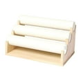 thumbnail image 2 of Expositor de pulseras de 3 niveles, organizador de pulseras desmontable para dormitorio Blanco, 2 of 9