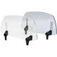 thumbnail image 4 of Clipon Wind Deflector, Windshield Extension, Adjustable, Universal Fit for Most Motorcycles with Windshield, Clear, 4 of 5