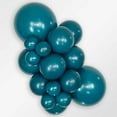 thumbnail image 2 of 5 inch Sempertex Deluxe Deep Teal Latex Balloons (100 Pack) - Party Supplies Decorations, 2 of 2
