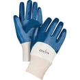 thumbnail image 1 of Medium-Weight Interlock Lined Gloves, 8/Medium, Nitrile Coating, Cotton Shell , Pair, 1 of 1