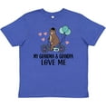 thumbnail image 3 of Inktastic Grandma Grandpa Love Me Youth T-Shirt, 3 of 5