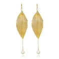 thumbnail image 1 of VANGANIA aretes para mujer con perla joyería accesorios regalo para mamá y novia, 1 of 4