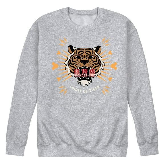 Mickey & Friends - Spirit of the Tiger - Men's  Crew Neck Fleece Pullover