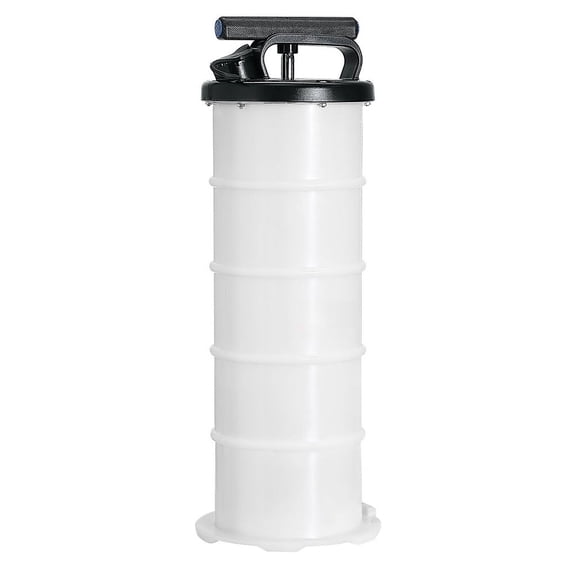 Manual Fluid Extractor Pump, 1.74 Gal Oil Changer for Automotive Fluids, Hand-Operated