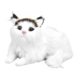 thumbnail image 3 of Plush Lying Cat Model, Soft Simulation Cat  For Decoration For Gifts, 3 of 8