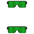 thumbnail image 4 of stanreset LED Glasses Light Up Glow Flashing Eyewear Nightclub Party Decor green 2Set, 4 of 6