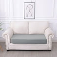 thumbnail image 6 of Smiry Couch Cushion Covers, Waterproof Couch Cover, Stretch Sofa Slipcovers, Washable Sofa Cushion Covers, Sofa Protective Cover Suitable for Pets and Kids (1 Cushion Loveseat, Light Grey), 6 of 6