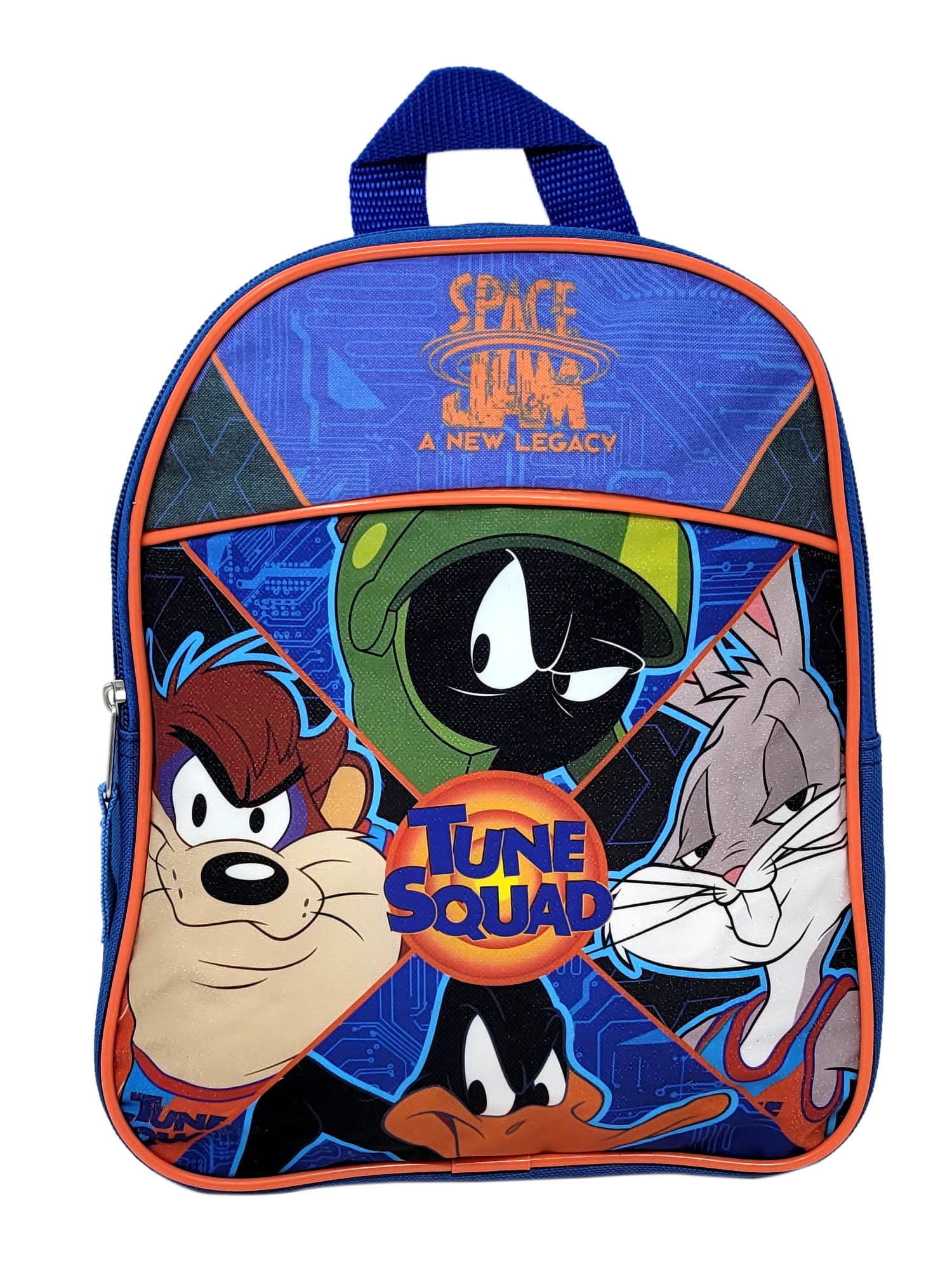 Space Jam Lola Bunny Backpack Looney Tune Squad School Book Bag Tote 17" 