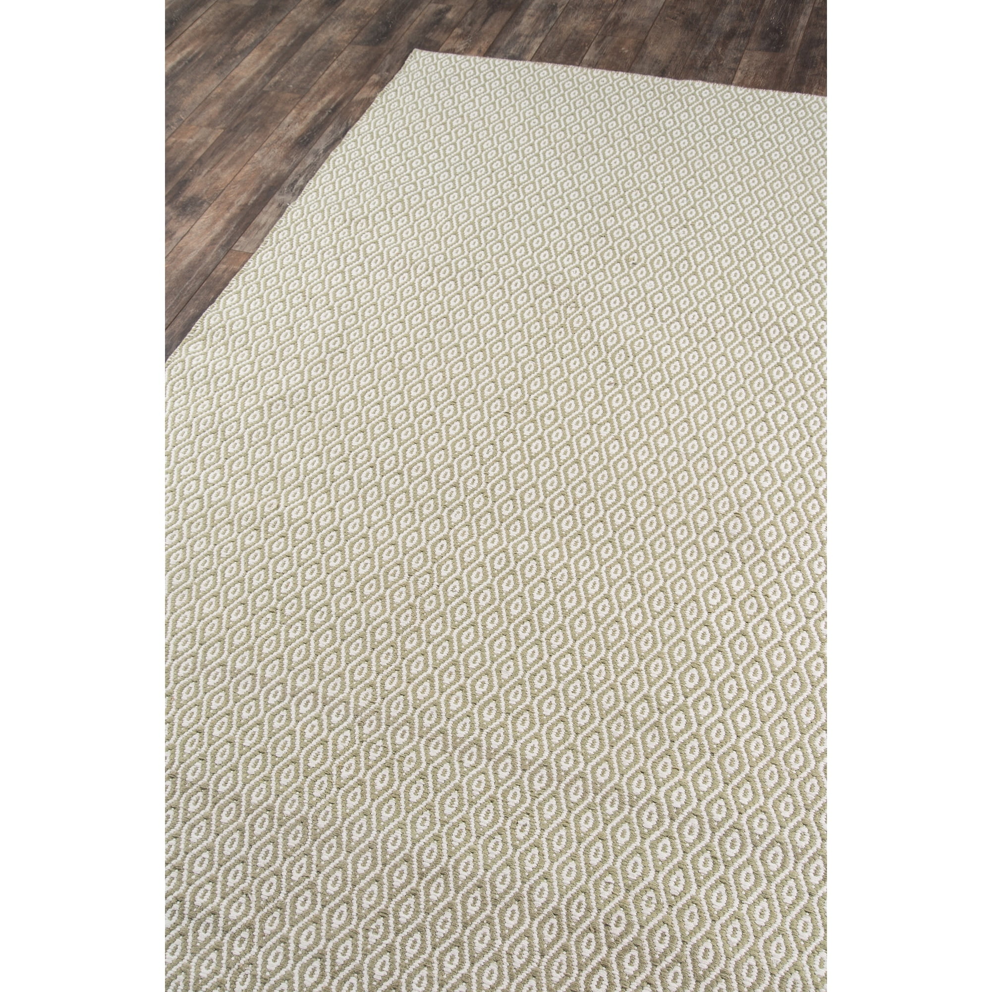Erin Gates by Momeni Newton Davis Green Hand Woven Indoor Outdoor Rug 3'6" X 5'6"