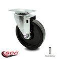 thumbnail image 2 of 5 Inch Phenolic Wheel Swivel Top Plate Caster Service Caster Brand, 2 of 2