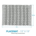 thumbnail image 5 of Park Designs Wintergreen Chindi Placemat Set of 4, 5 of 6
