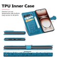 thumbnail image 4 of Funda Cartera FOXDOCK para OPPO A40 4G , Flip PU con Relieve de Gatos y Perros, Tarjetero y Soporte, 4 of 6