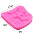 thumbnail image 5 of Moldes para hornear de Forest Friends (ciervo, conejo, ardilla) para diseños de fondant Formas de animales de silicona hechas a mano, 5 of 5