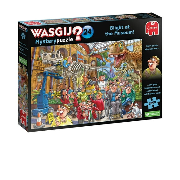 Jumbo Wasgij Mystery 24 Blight at The Museum Puzzle (1000 Pieces)