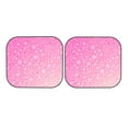 thumbnail image 7 of Balery 2 Piece Breast Cancer Pink Ribbons Awareness Car Windshield Sun Shade|Foldable Front Windshield Shade for Car Front Window for Most Sedans SUV Truck-Small, 7 of 7