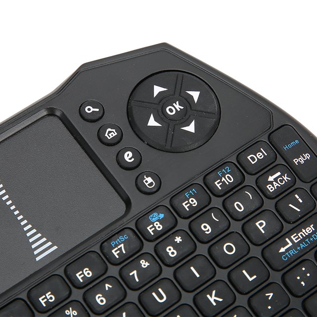 Teclado inalámbrico para juegos de 24 GHz práctico negro para TV Box Touchpad A8 ANGGREK Otros