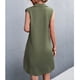 thumbnail image 5 of Vestido Sin Mangas Dividido ANGGREK Verde S, 5 of 5