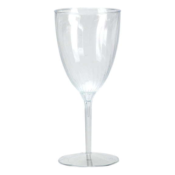 8 Ounce Clear Wine Goblet 8 Count