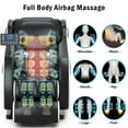thumbnail image 5 of Zero Gravity Massage Chair Full Body with Lumbar & Calf Heat, 20 Airbags, 8+2 Rollers, Foot Roller, Bluetooth, Shiatsu Deep Tissue for Back Pain Relief, Home Office - Black, 5 of 9