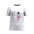 thumbnail image 1 of Playera George Niña T12 Estampado Unicornio Bailarina Manga Corta Blanco, 1 of 4