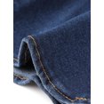 thumbnail image 5 of INSPIRE CHIC Women's Maternity Denim Over Belly Adjustable High Waist Summer Casual with Pockets Jeans Pregnancy Shorts XL Dark Blue, 5 of 6