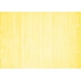thumbnail image 1 of Ahgly Company Indoor Rectangle Solid Yellow Modern Area Rugs, 2' x 5', 1 of 4