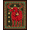 Red, Pattern 2, variant on ODIKA 4'x6' Machine Washable Non-Slip Area Rug, Holstein Hooked with Canvas Base High Traffic Rug, Black, 642800