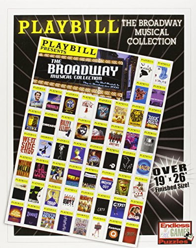 Playbill Broadway Cover 1000 Piece Jigsaw Puzzle 