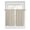 Brown, variant on Kitchen Curtains 54 Inches length, Purple Striped Window Treatment Curtain Drapes, Modern Farmhouse Purple White Stripes Decorative Window Curtains for Bedroom Cafe, 52"x54", 2 Panels