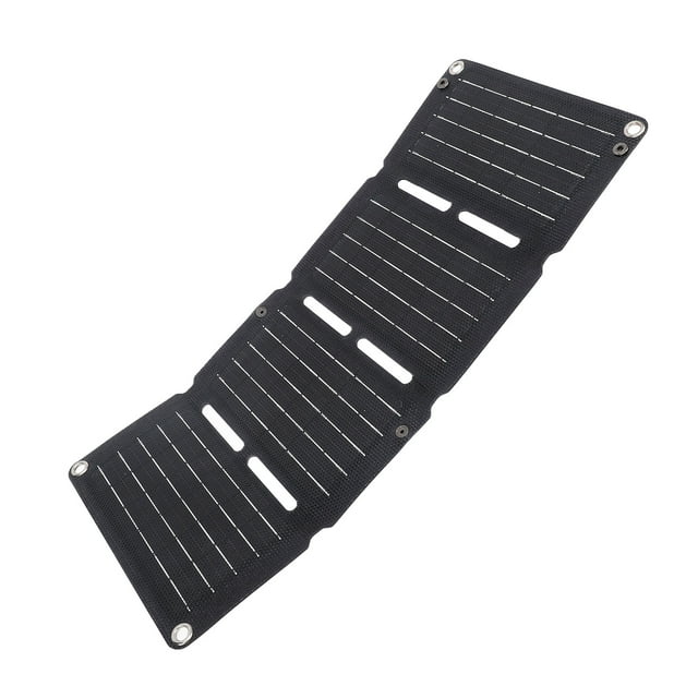 Cargadores De Paneles Solares Plegables, Regulador De Alta Eficiencia, Panel De Cargador Solar Monocristalino Resistente Para Viajes Al Aire Libre