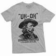 thumbnail image 6 of Men's US history Funny T-shirt Uh-oh george armstrong custer little bighorn Tee Shirt 4th of July Independence day Tee Shirt (4X-Large Military Green), 6 of 7