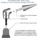 thumbnail image 4 of 3 Piece Flexible Extens Bit Set Include Flexible Bit H 7.9, 4 of 5
