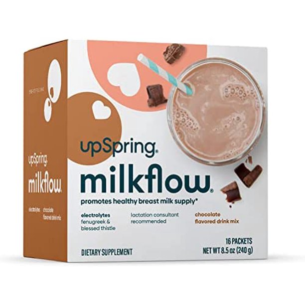 Upspring Milkflow Electrolyte Breastfeeding Supplement Drink Mix with