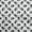 White, variant on oneOone Polyester Spandex Black Fabric Block Craft Projects Decor Fabric Printed By The Yard 56 Inch Wide-JK
