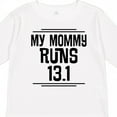 thumbnail image 4 of Inktastic Mommy Runs Half Marathon Boys or Girls Long Sleeve Toddler T-Shirt, 4 of 5