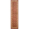 thumbnail image 2 of Traditional Rectangular Area Rug in Red and Cream, 2 of 2