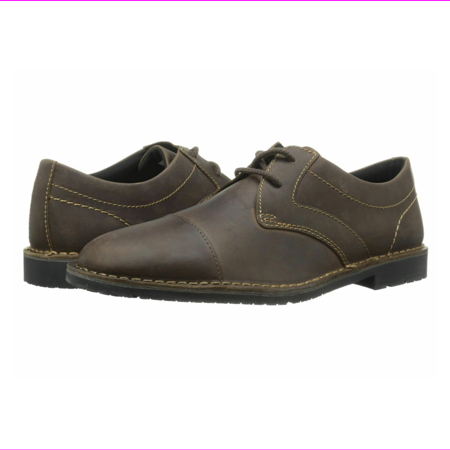 Rockport Urban Edge Captoe OxfoRD Dark Brown Leather V78319 Size 10.5