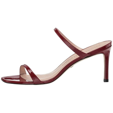 stuart weitzman aleena embellished leather slides