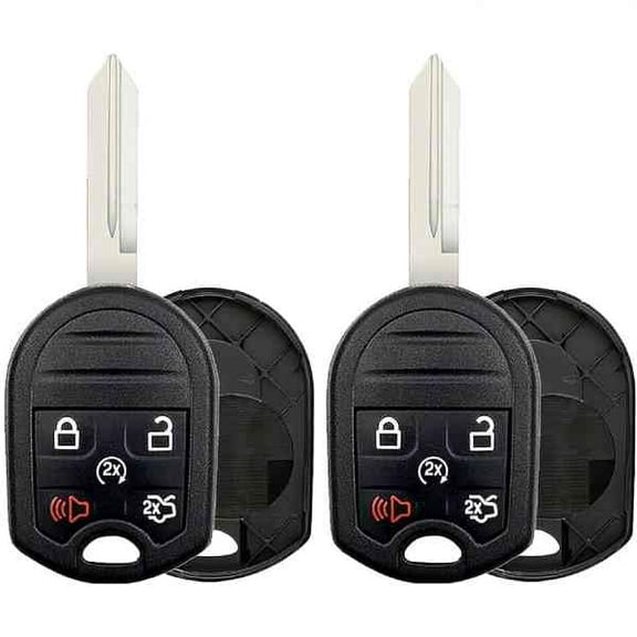 Replacement Keyless Remote Head Key Fob for Ford Expedition 2011-2017 FCC Part Number 164-R8000 Pack of 2