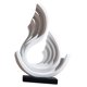 thumbnail image 5 of Escultura abstracta, estatua artística moderna, artesanía, estatuilla decorativa, adorno de mesa para oficina, sala de estar, entrada, decoración del Estilo B, 5 of 8